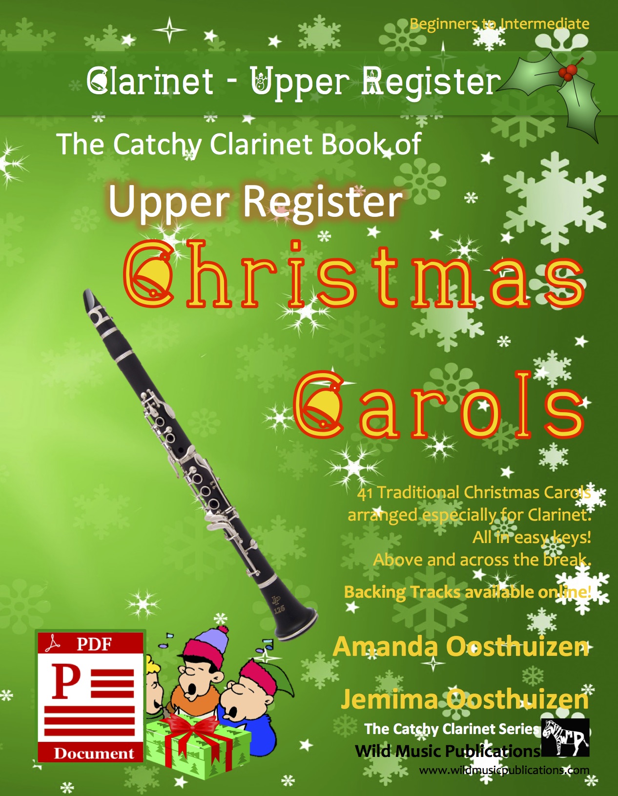 christmas-carols-for-clarinet-upper-register-wild-music-publications