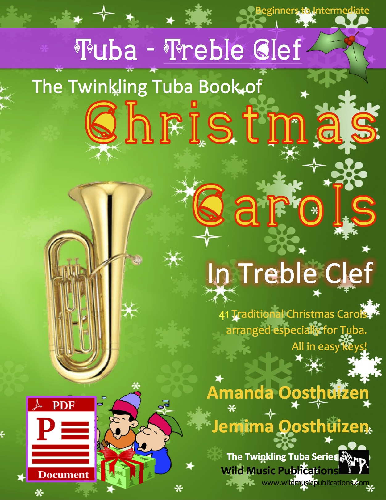 christmas-carols-for-tuba-in-treble-clef-wild-music-publications