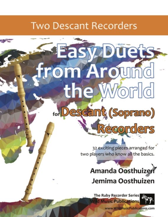 Easy Duets from Around the World for Descant Recorders
