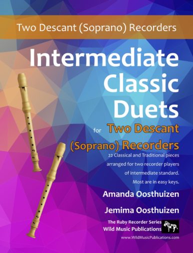 Intermediate Classic Duets for Two Descant (Soprano) Recorders