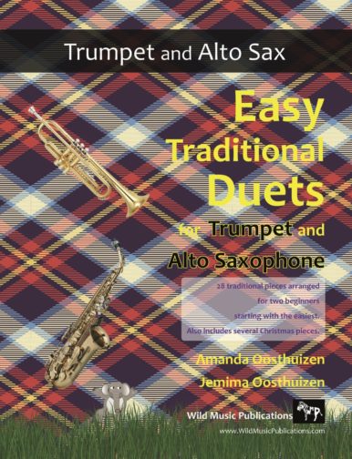Easy Traditional Duets for Trumpet and Alto Saxophone