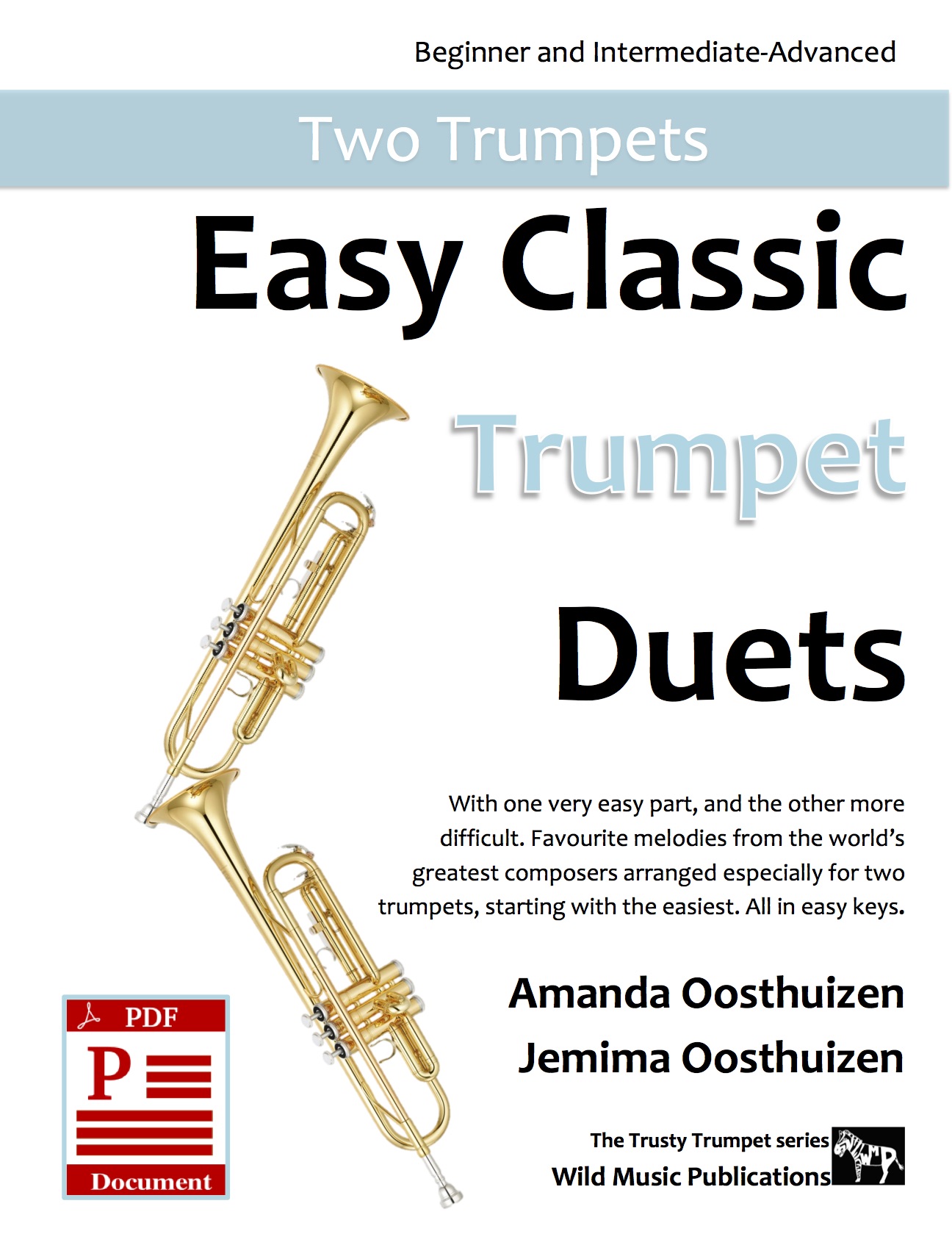 Easy Classic Trumpet Duets Download - Wild Music Publications