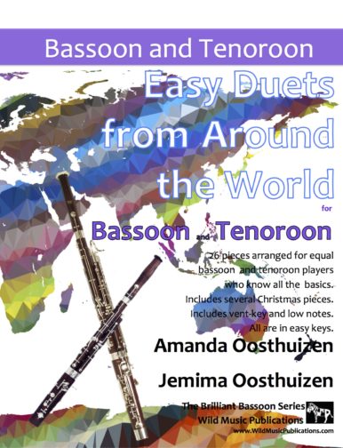 Easy Duets from Around the World for Bassoon and Tenoroon