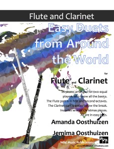 Flute and Clarinet Cover Easy Duets from Around the World copy