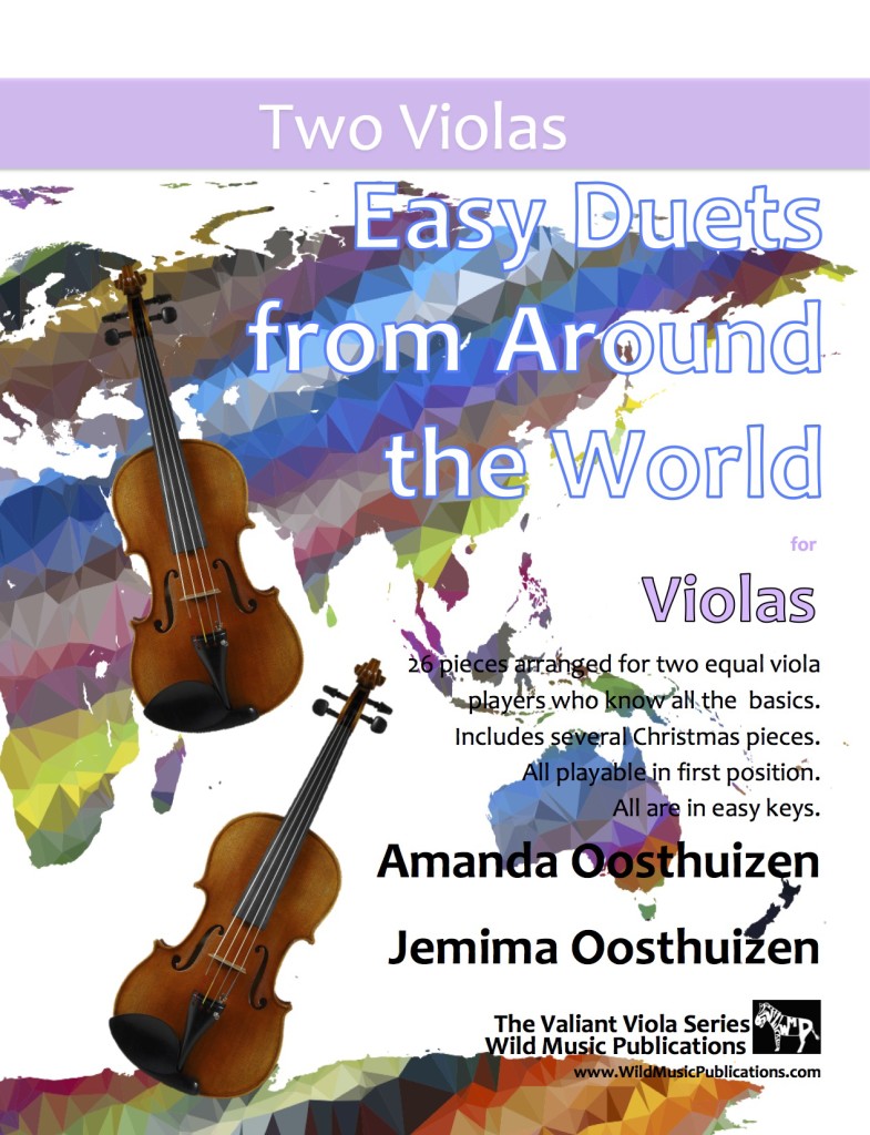 Easy Duets From Around The World For Violas Wild Music Publications 