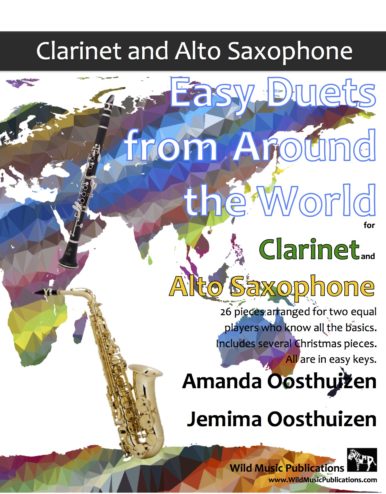 Easy Duets from Around the World for Clarinet and Alto Saxophone