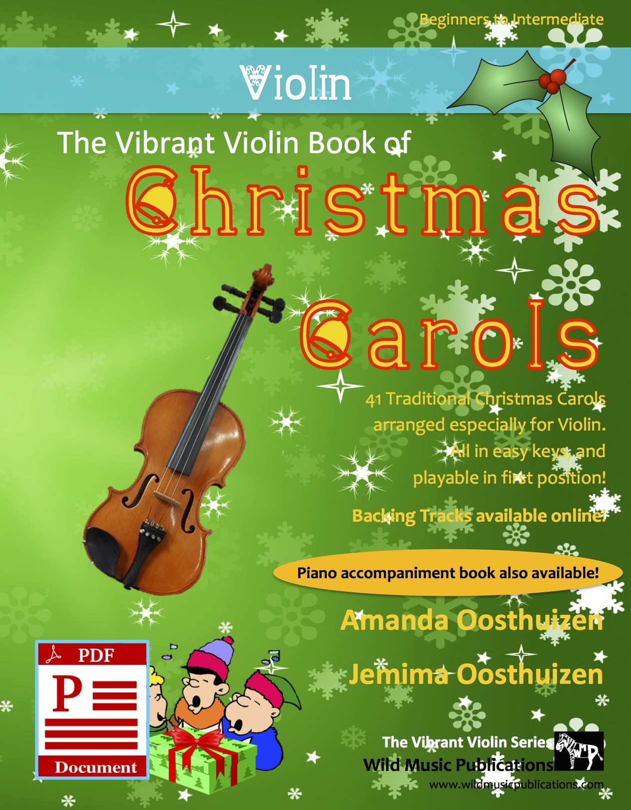 Christmas Carols for Violin - Wild Music Publications