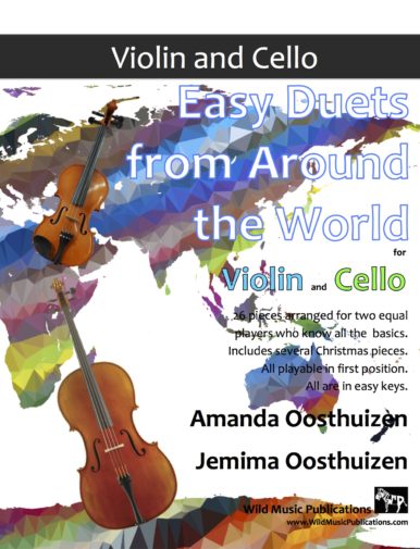 Easy Duets from Around the World for Violin and Cello