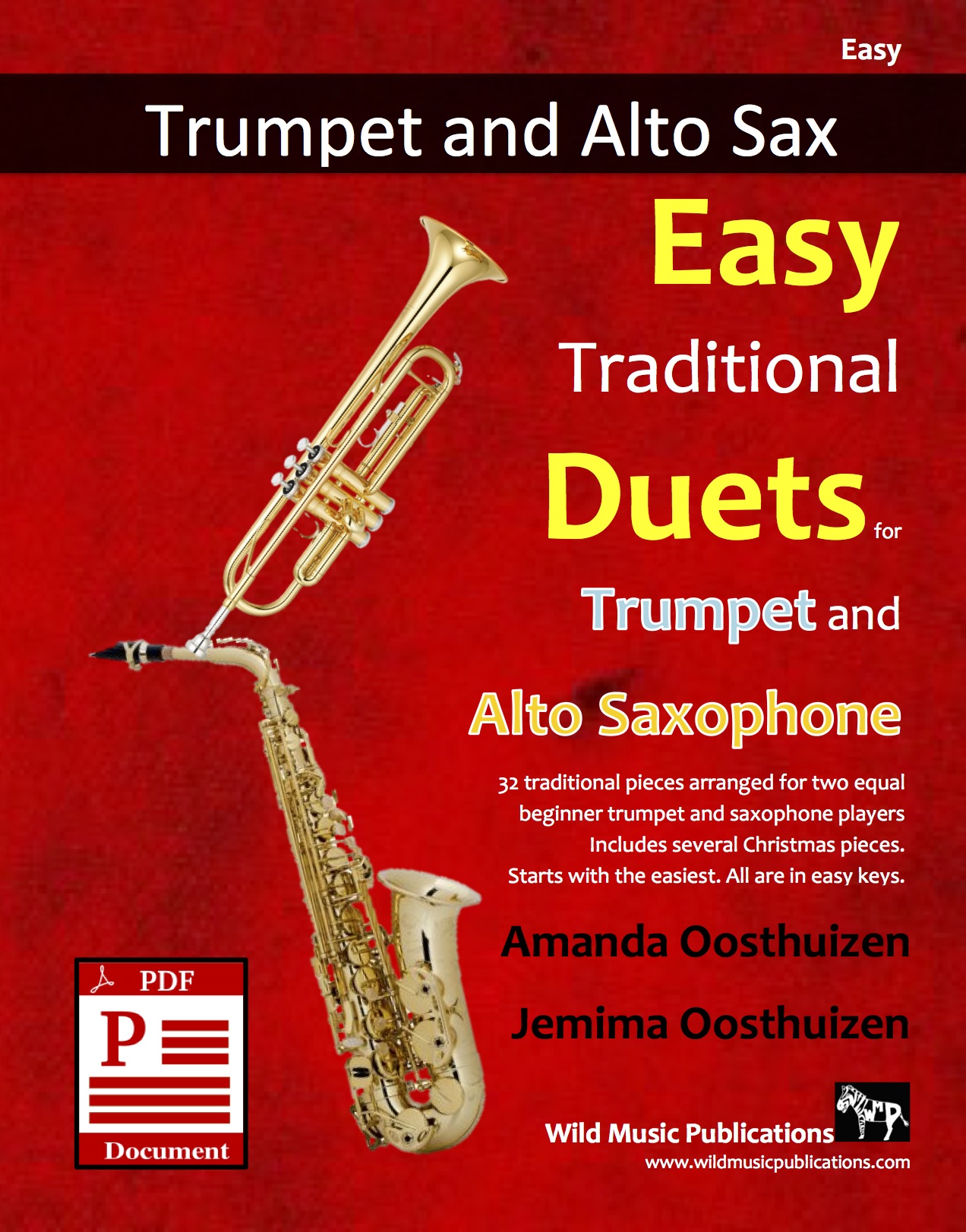 Easy Traditional Duets For Trumpet And Alto Saxophone Download