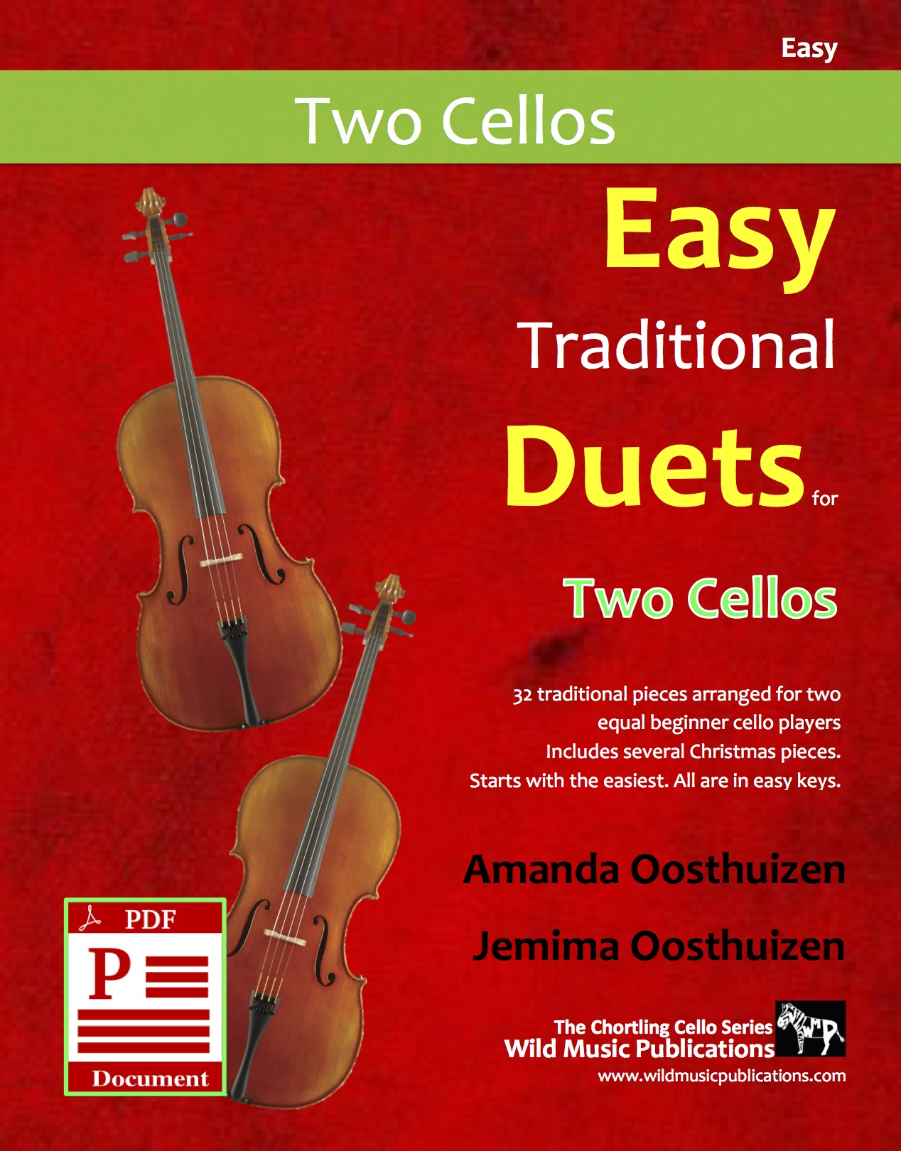 Easy Traditional Duets for Two Cellos Download