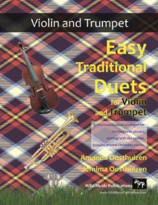 Easy Traditional Duets for Violin and Trumpet