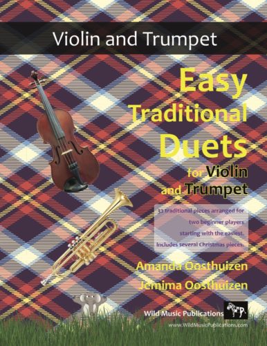 Easy Traditional Duets for Violin and Trumpet