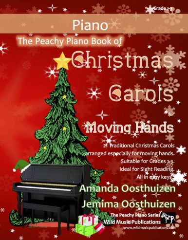 The Peachy Piano Book of Christmas Carols for Moving Hands