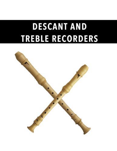Descant and Treble Recorders