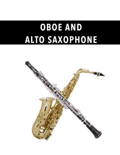Oboe and Alto Saxophone
