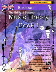 The Brilliant Bassoon Music Theory Book 1 - UK Terms