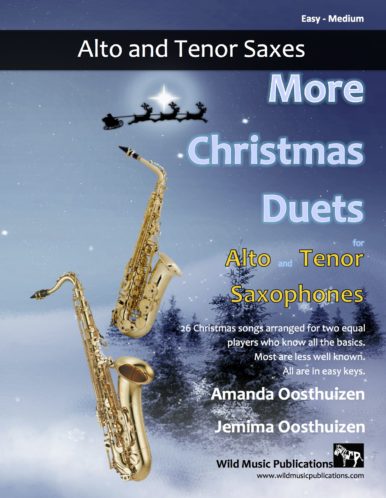More Christmas Duets for Alto and Tenor Saxophones