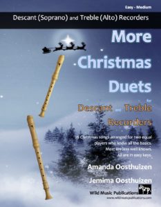 More Christmas Duets for Descant and Treble Recorders