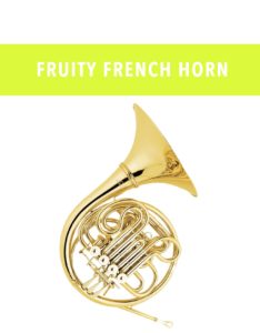 The Fruity French Horn Music Books