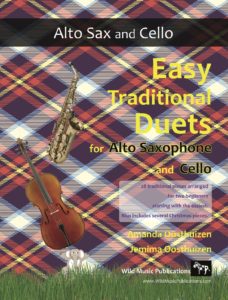 Easy Traditional Duets for Alto Saxophone and Cello