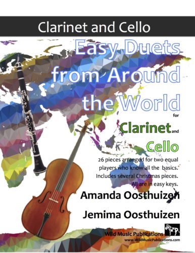 Easy Duets from Around the World for Clarinet and Cello