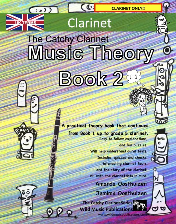 The Catchy Clarinet Music Theory Book 2 - UK Terms