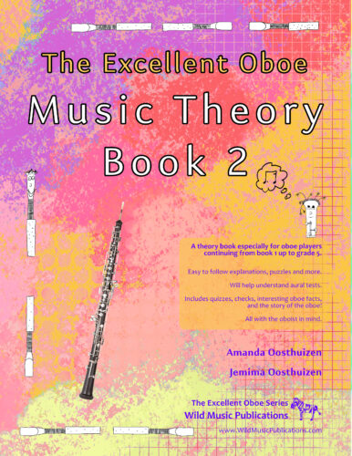 The Excellent Oboe Music Theory Book 2 - UK Terms