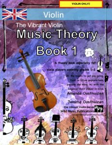 The Vibrant Violin Music Theory Book 1 - UK Terms
