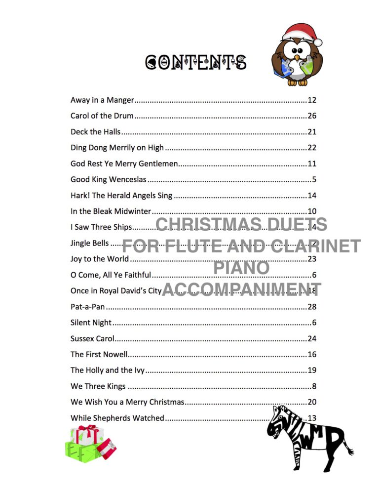 christmas-flute-and-trumpet-notes