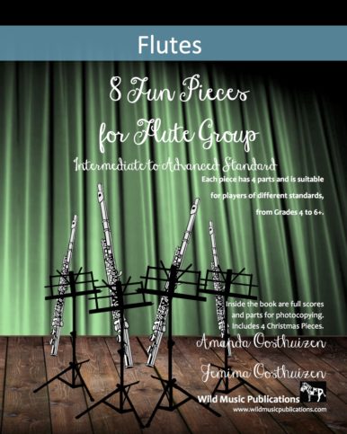 8 Fun Pieces for Flute Group Intermediate to Advanced