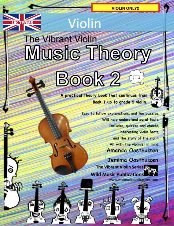 The Vibrant Violin Music Theory Book 2 - UK Terms
