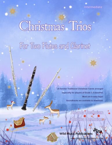 Christmas Trios for Two Flutes and Clarinet