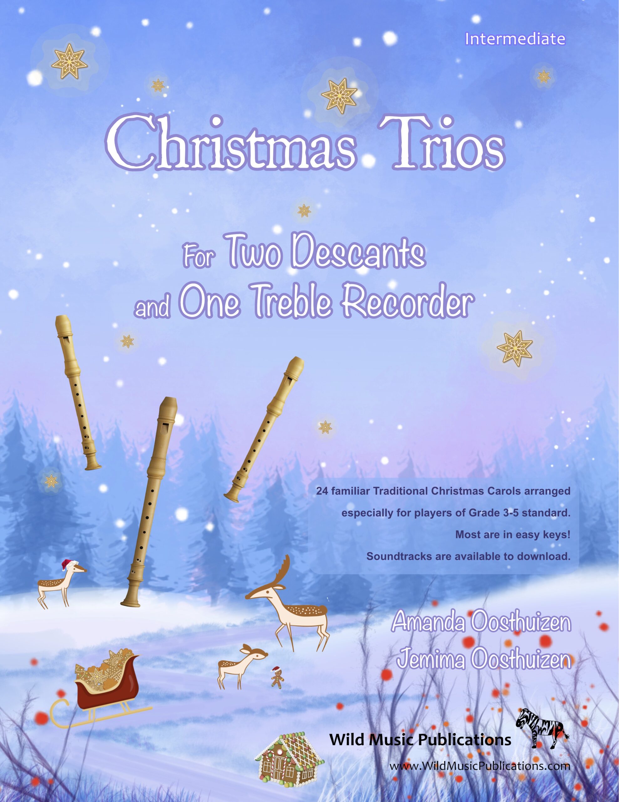 Christmas Trios for Two Descant and One Treble Recorder