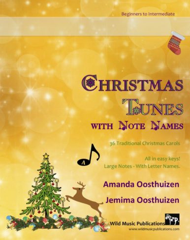 Christmas Tunes with Note Names