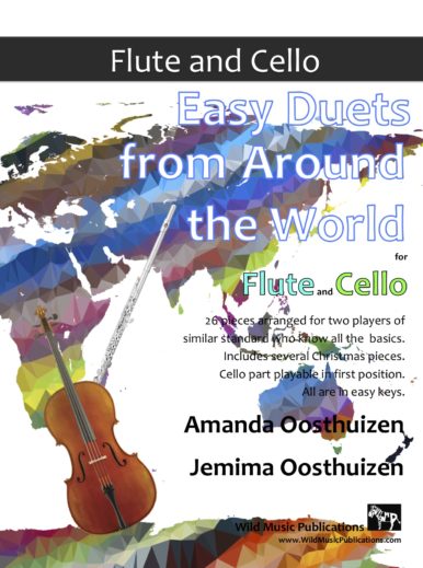 Easy Duets from Around the World for Flute and Cello