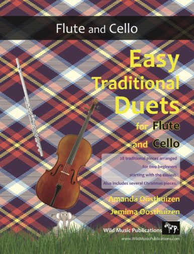 Easy Traditional Duets for Flute and Cello
