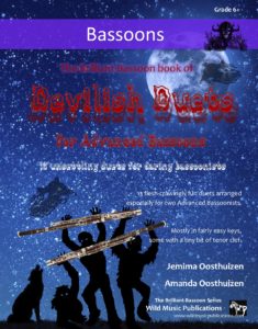 The Brilliant Bassoon Book of Devilish Duets for Advanced Bassoons