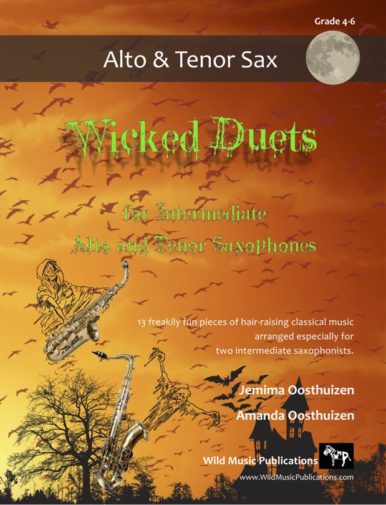 Wicked Duets for Intermediate Alto and Tenor Saxophones