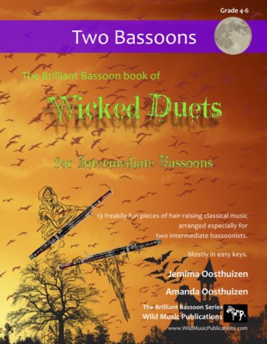 The Brilliant Bassoon Book of Wicked Duets for Intermediate Bassoons