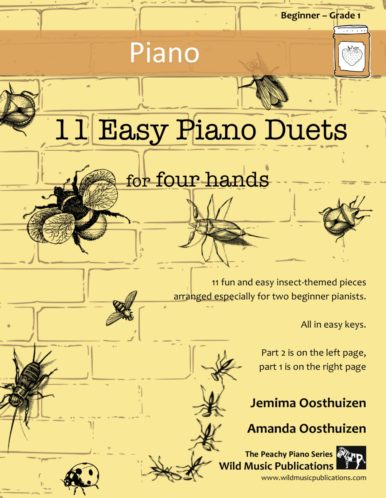 11 Easy Piano Duets for Four Hands
