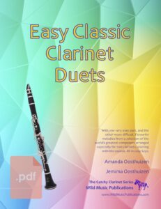 Easy Classic Clarinet Duets