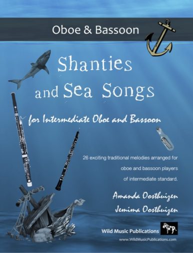 Shanties and Sea Songs for Intermediate Oboe and Bassoon