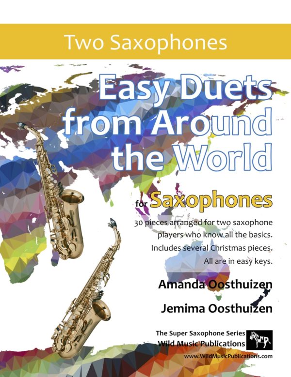 Partition "Easy Jazzy Duets" Pour Saxophones - Recueil De 10 Duos Jazz Facile - Édition Universal (réf. UE16551) - 12
