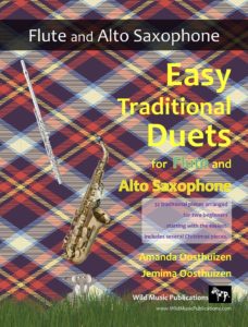 Easy Traditional Duets for Flute and Alto Saxophone