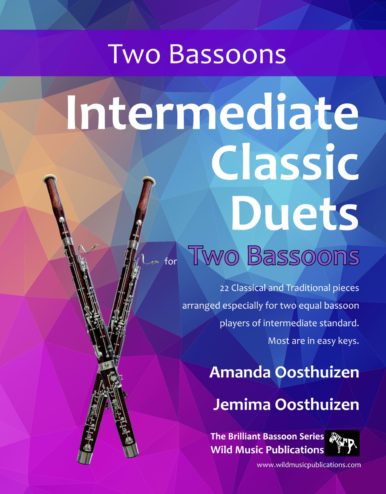 Intermediate Classic Duets for Two Bassoons