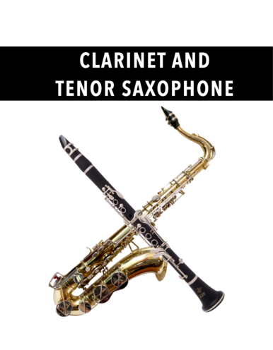 Clarinet and Tenor Saxophone