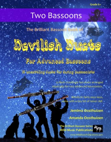 The Brilliant Bassoon Book of Devilish Duets for Advanced Bassoons