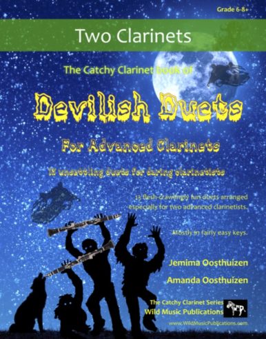 The Catchy Clarinet Book of Devilish Duets for Advanced Clarinets
