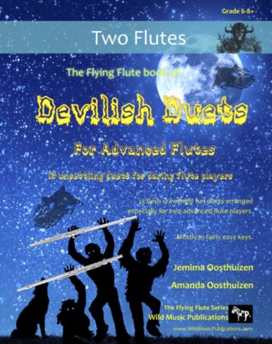 The Flying Flute Book of Devilish Duets for Advanced Flutes