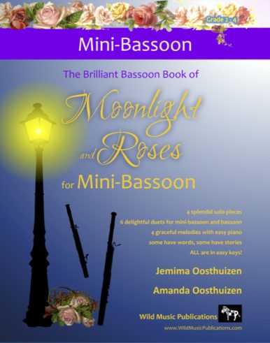 The Brilliant Bassoon Book of Moonlight and Roses for Mini-Bassoon